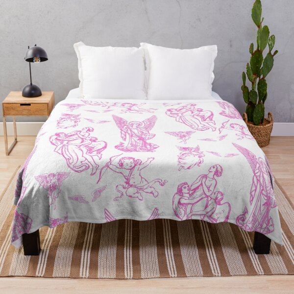 Item preview, Tattoo Angelic Neon Pink Design In White designed and sold by LittleIconShop.
