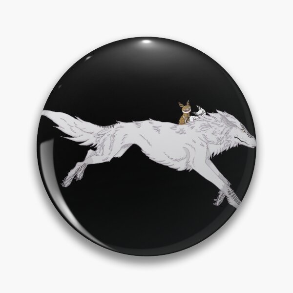 Item preview, Loth Wolf with Loth Cats designed and sold by maddyspindler.
