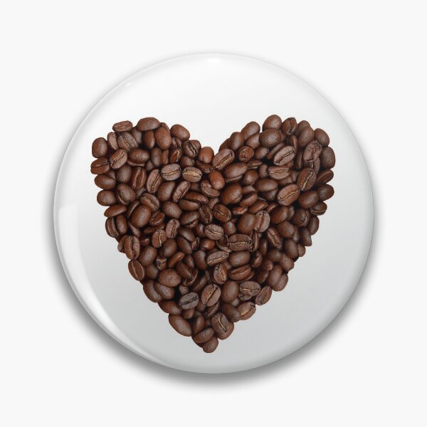 Item preview, For the Love of Coffee in a Heart Shape designed and sold by SirLeeTees.