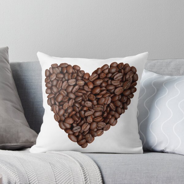 Item preview, For the Love of Coffee in a Heart Shape designed and sold by SirLeeTees.