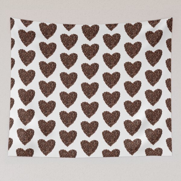 Item preview, For the Love of Coffee in a Heart Shape designed and sold by SirLeeTees.