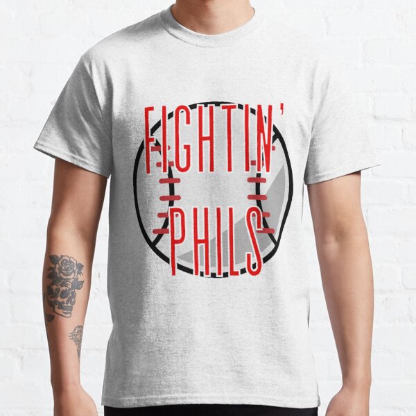 Kids Fightin Phils T-shirt Retro Vintage Style 