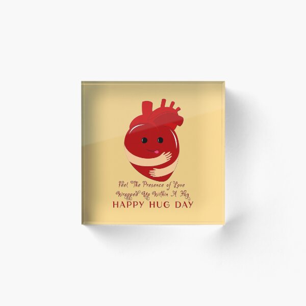 Item preview, Happy Hug day  designed and sold by TrendHunterr.