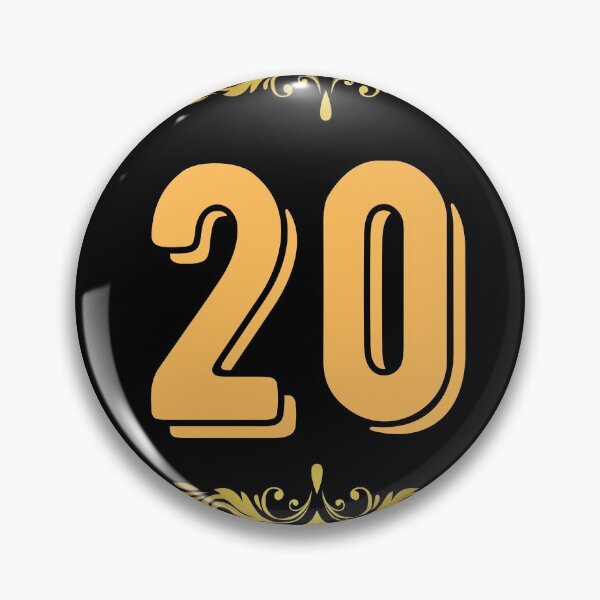 Item preview, Number 20 designed and sold by HappinessWorld.