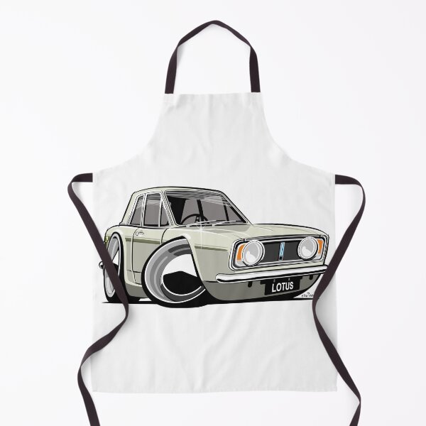 Item preview, Ford Lotus Cortina Mark 2 caricature designed and sold by car2oonz.