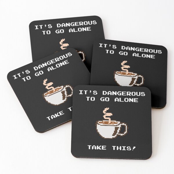 Item preview, It's dangerous to go alone, take this coffee! designed and sold by gabyshiny.