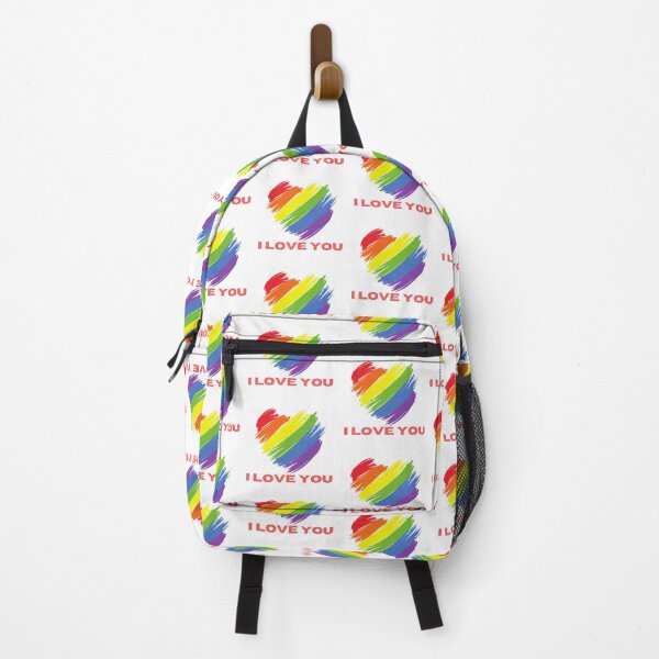 Item preview, Rainbow Heart Valentines designed and sold by WorldPrintTees.