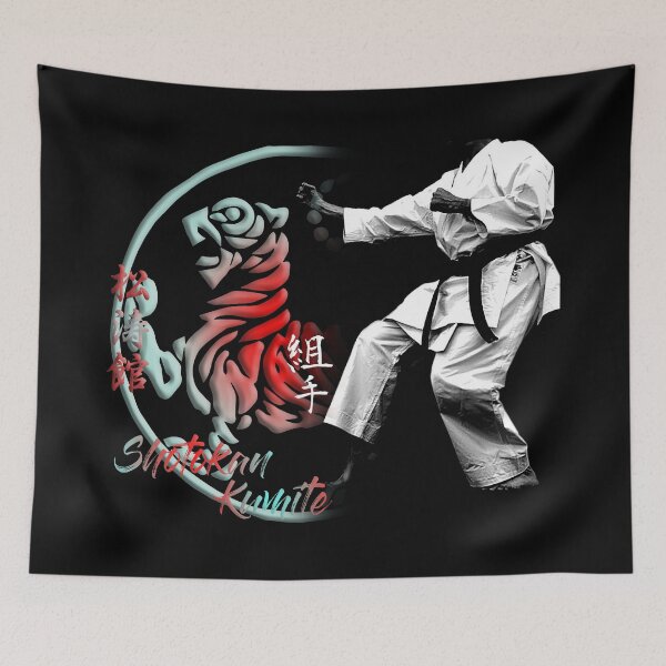 Item preview, Shotokan Karate Kumite Hajime - Martial Arts Design designed and sold by Zanshin-Art.