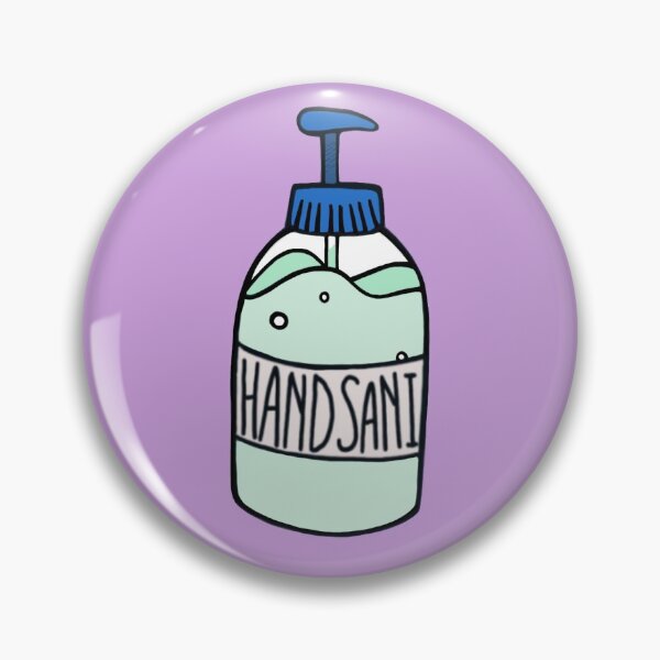 Item preview, Hand Sani Hand Sanitizer Drawing Cute designed and sold by letsgobabey.