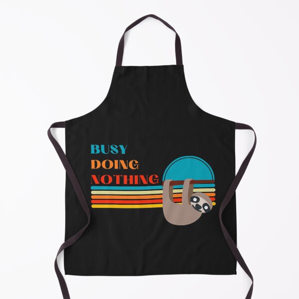 Item preview, Busy Doing Nothing (retro vintage) designed and sold by DesignsofNote.