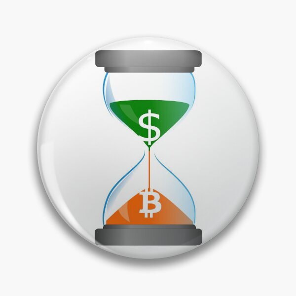 Item preview, The falling value of the dollar and rising price of bitcoin. designed and sold by stretchtees.