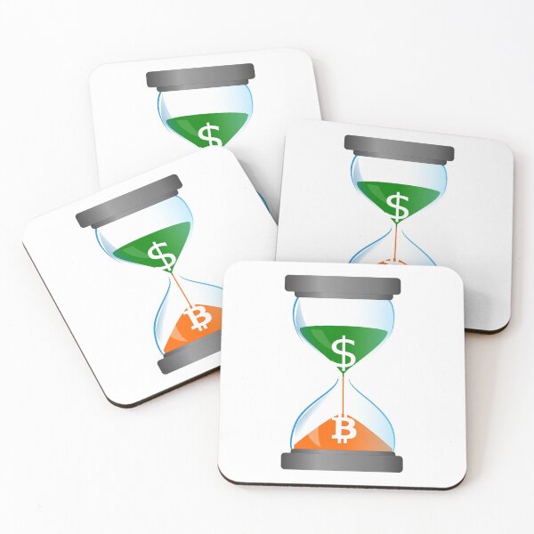 Item preview, The falling value of the dollar and rising price of bitcoin. designed and sold by stretchtees.