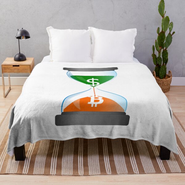 Item preview, The falling value of the dollar and rising price of bitcoin. designed and sold by stretchtees.