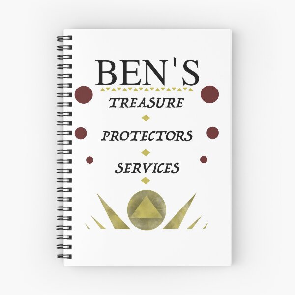 Item preview, BEN'S TREASURE PROTECTORS SERVICES designed and sold by DreamerJournal.