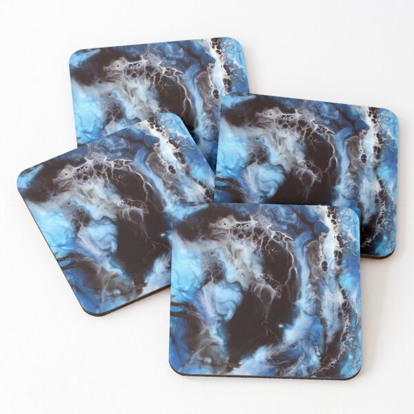 Item preview, Ice Cave 1 - Abstract Resin Art designed and sold by Skyler Orion X.