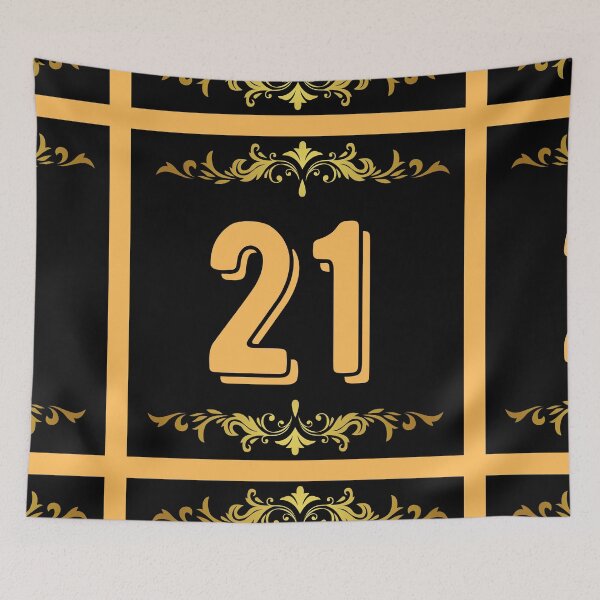 Item preview, Number 21 designed and sold by HappinessWorld.