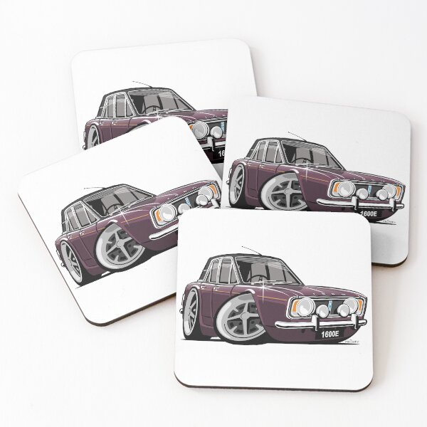 Item preview, Ford Cortina 1600E caricature aubergine designed and sold by car2oonz.