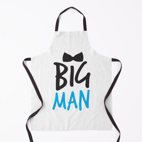 Item preview, BIG MAN with bow tie cute blue bossy designed and sold by jazzydevil.