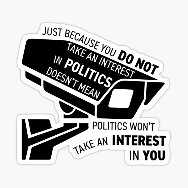 Item preview, Politics (Black) designed and sold by Graograman.