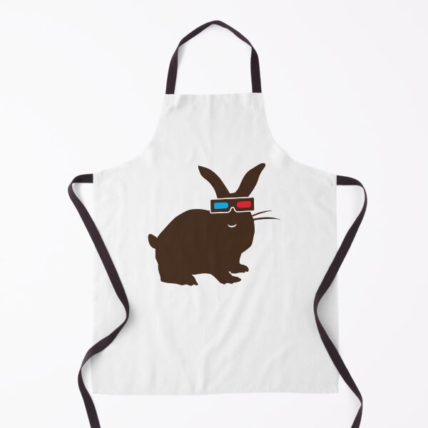 Item preview, 3D BUNNY Rabbit in Glasses designed and sold by jazzydevil.