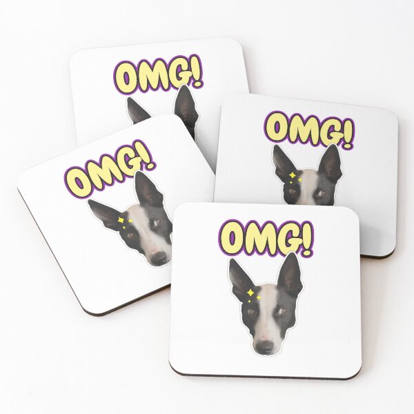 Item preview, OMG I saw a dog today Sticker designed and sold by Rcasadesign.