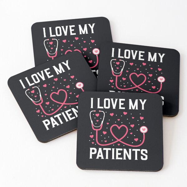 Item preview, "I love my patients" . . Nurse or doctor expresses their caring love for her patients designed and sold by JoelsCorner.