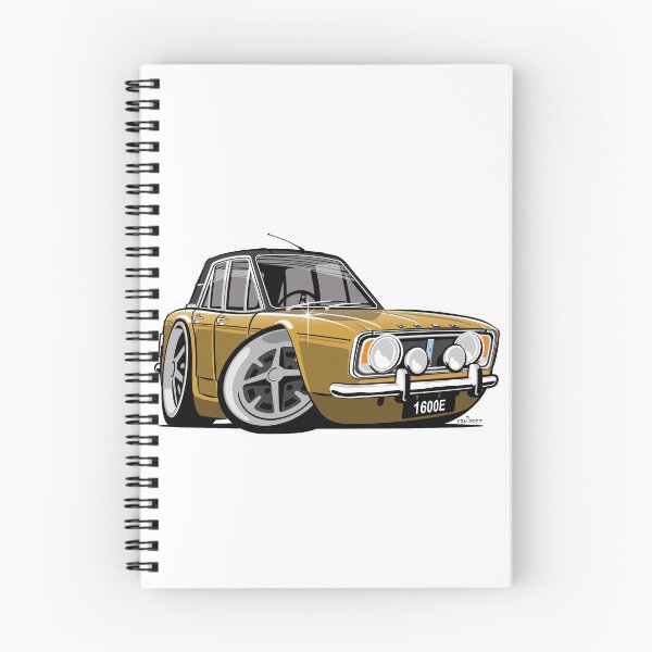 Artikelvorschau, Ford Cortina 1600E Karikatur Gold entworfen und verkauft von car2oonz.