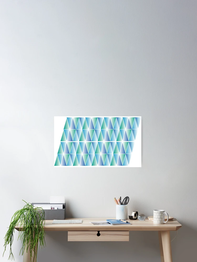 Thumbnail 2 of 3, Poster, Triangular  designed and sold by ErinLP.