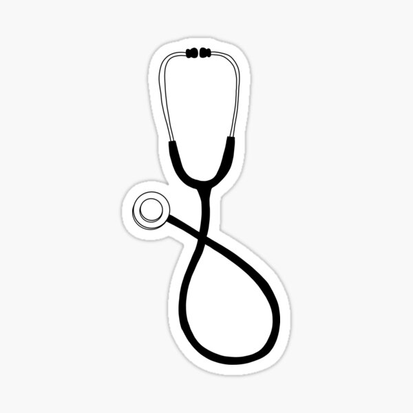 Item preview, Simple Stethoscope designed and sold by HPsstickers.