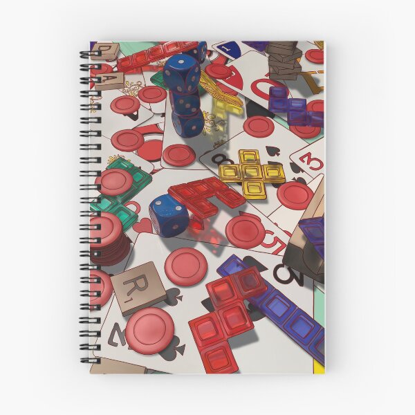 Item preview, game night still life designed and sold by emmaginationart.