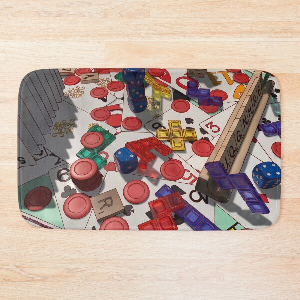 Item preview, game night still life designed and sold by emmaginationart.