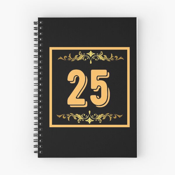 Item preview, Number 25 designed and sold by HappinessWorld.
