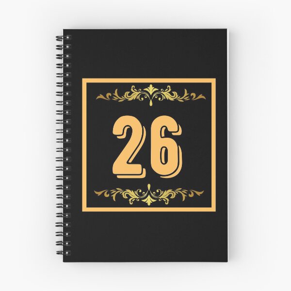 Item preview, Number 26 designed and sold by HappinessWorld.