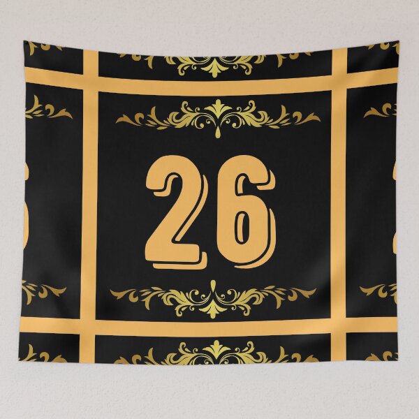 Item preview, Number 26 designed and sold by HappinessWorld.