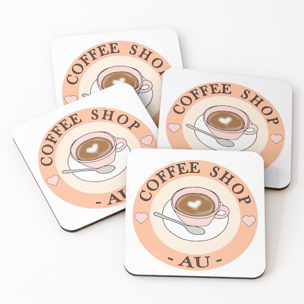 Item preview, coffee shop au designed and sold by QuillRain49.