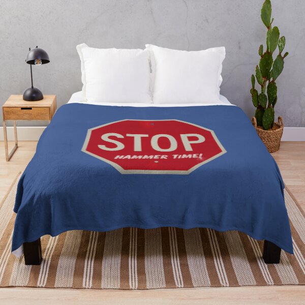 Item preview, Stop Hammer Time Stop Sign designed and sold by thetshirtworks.