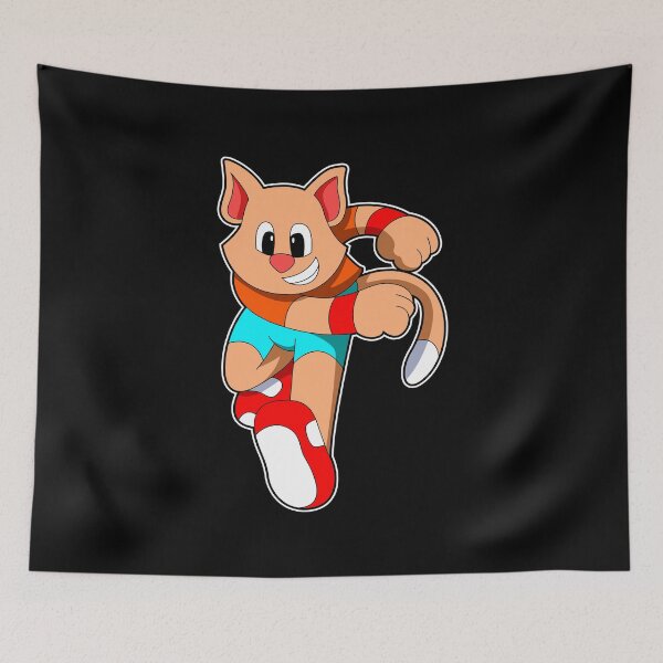 Item preview, Cat at Fitness - Jogging designed and sold by Snabdesign84.