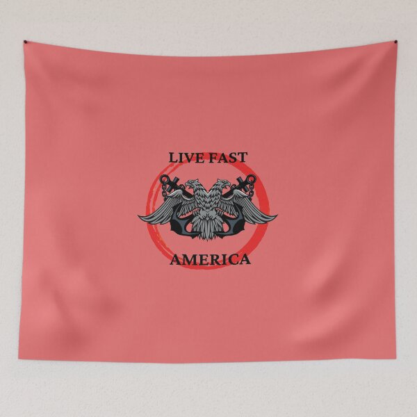 Item preview, Live Fast America designed and sold by Dioryy.