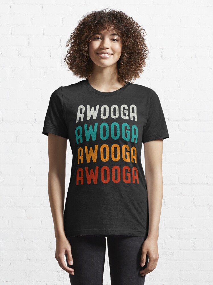 Alternate view of Awooga, meme Essential T-Shirt