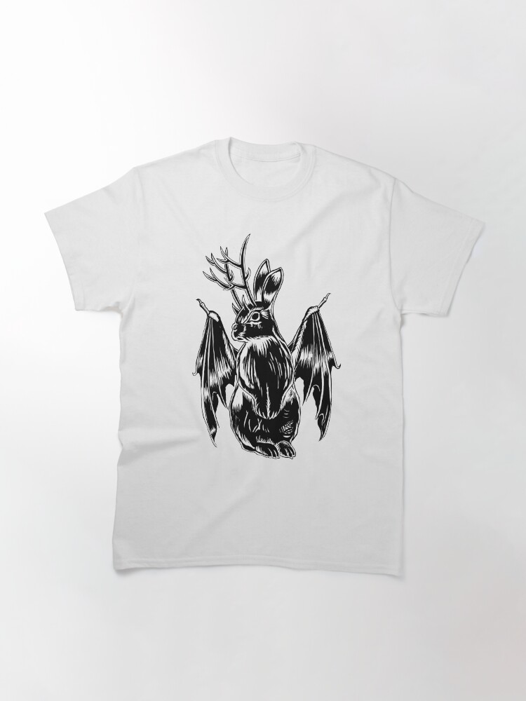Alternate view of Kami with folded wings Classic T-Shirt