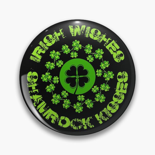Item preview, St. Patrick's Day irish wishes shamrock kisses designed and sold by FurioInc.