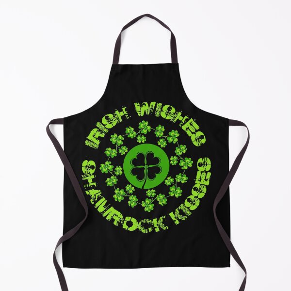 Item preview, St. Patrick's Day irish wishes shamrock kisses designed and sold by FurioInc.