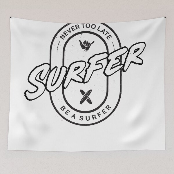 Item preview, Surfer Dude - Never too late to be a surfer designed and sold by khoaitay-Shirts.