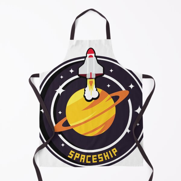 Item preview, Spaceship - Space Rocket Science Illustration designed and sold by khoaitay-Shirts.