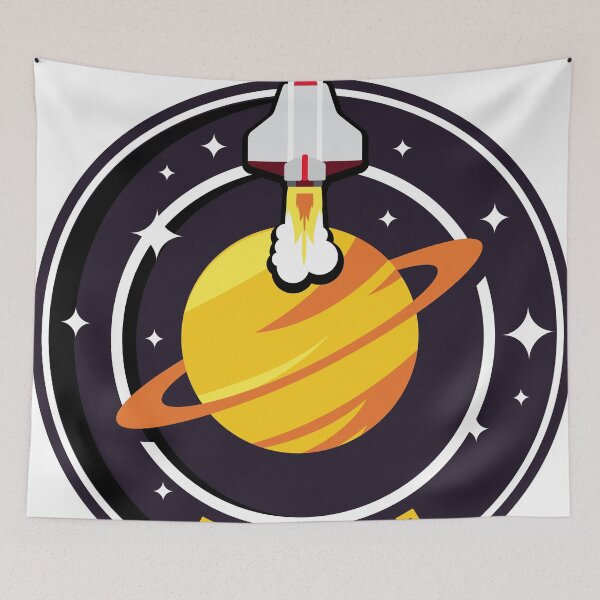 Item preview, Spaceship - Space Rocket Science Illustration designed and sold by khoaitay-Shirts.
