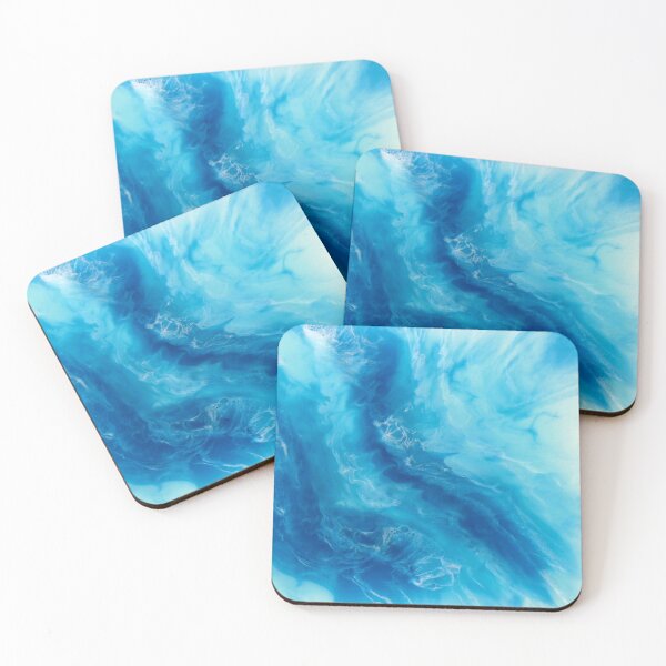Item preview, Ocean 4 - Abstract Resin Art designed and sold by Skyler Orion X.