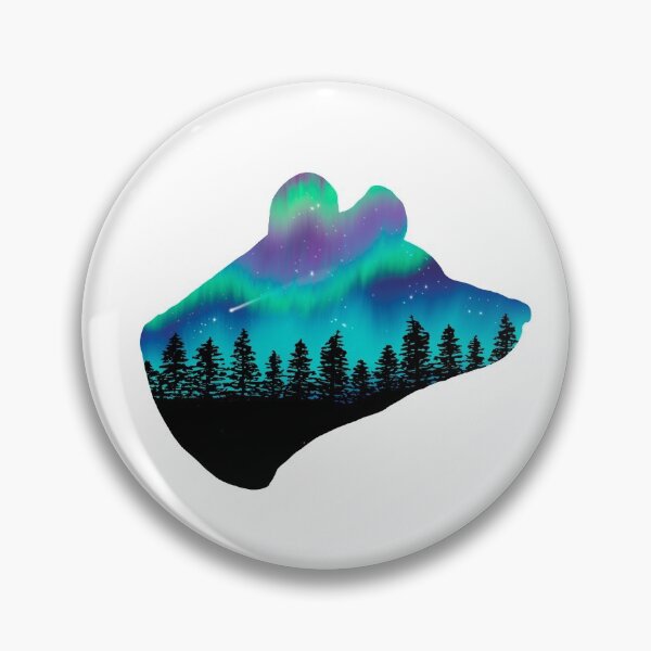 Item preview, Aurora Borealis Bear, Northern Lights designed and sold by Antonia Ippolito.