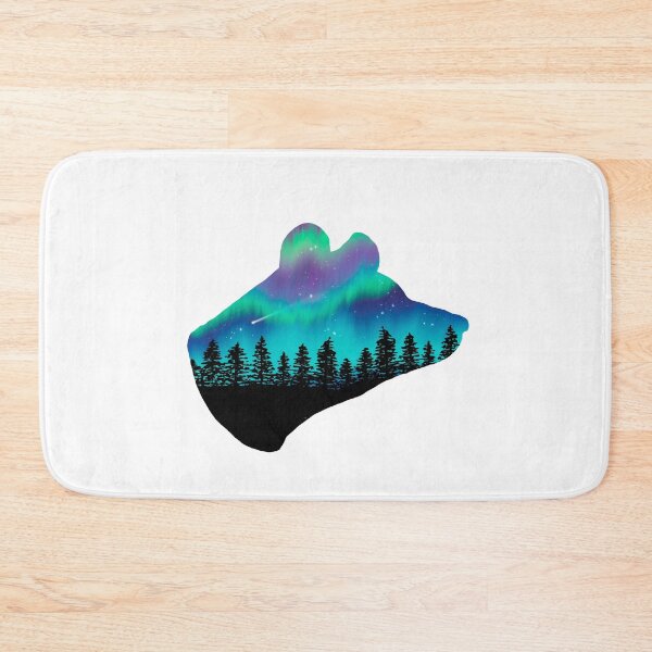 Item preview, Aurora Borealis Bear, Northern Lights designed and sold by Antonia Ippolito.