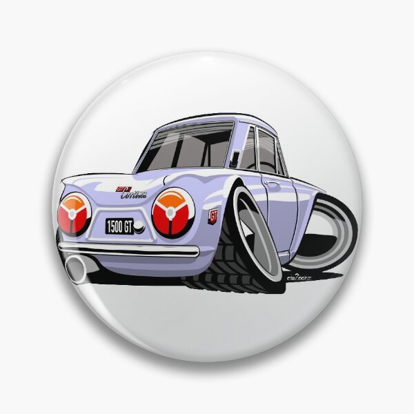 Item preview, Cortina Mark 1 GT caricature light blue designed and sold by car2oonz.