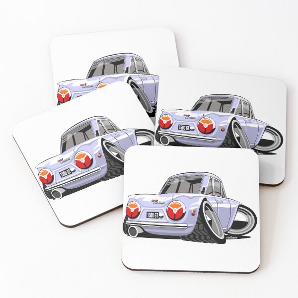 Item preview, Cortina Mark 1 GT caricature light blue designed and sold by car2oonz.